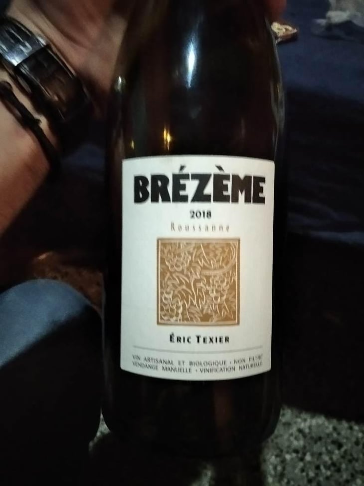 Brézème Roussanne - Domaine Eric Texier - Laurence et Eric Texier 