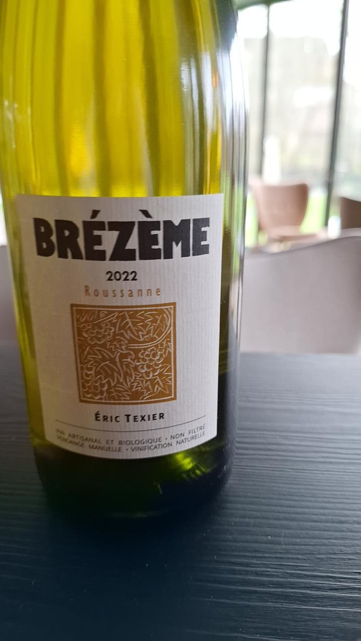Brézème Roussanne - Domaine Eric Texier - Laurence et Eric Texier 