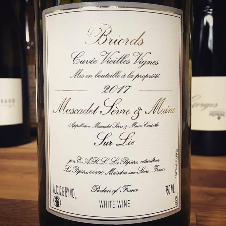 Briords Cuvée Vieilles Vignes - Domaine de la Pépière - Marc Ollivier, Rémi Branger & Gwénaëlle Croix 