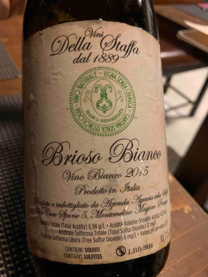 Brioso Bianco - Conestabile Della Staffa - Danilo Marcucci 