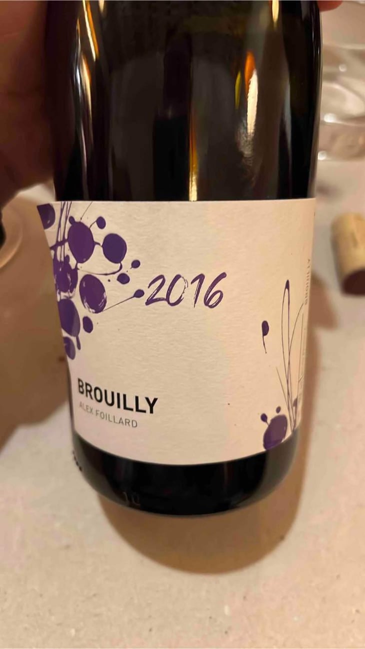 Brouilly - Alex Foillard - Alex Foillard 