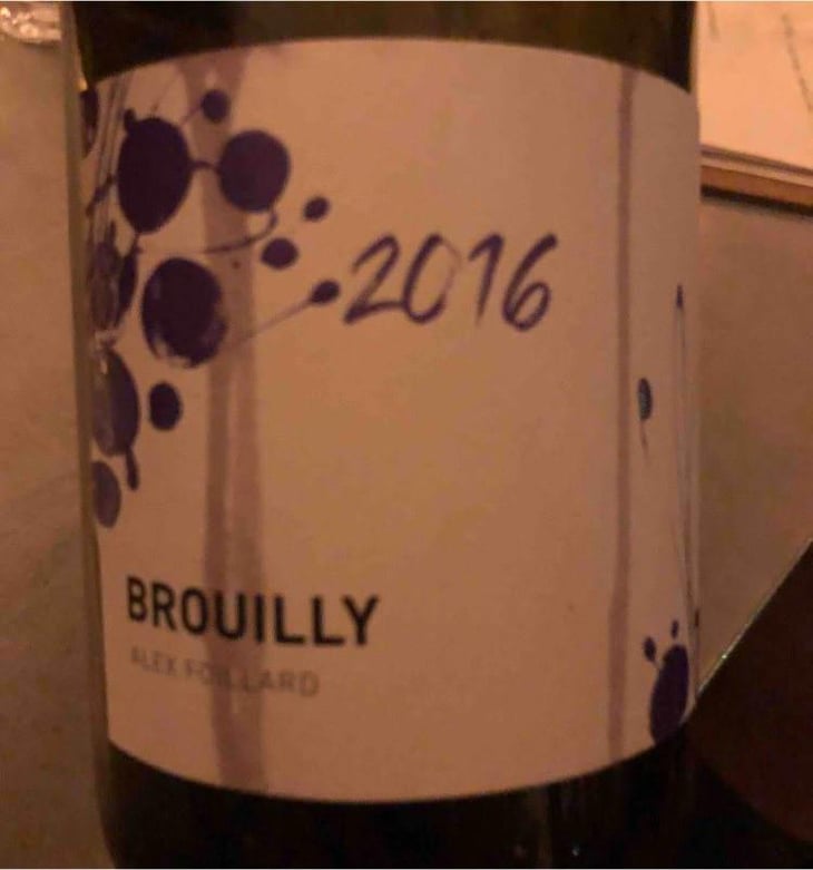 Brouilly - Alex Foillard - Alex Foillard 