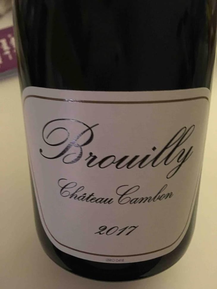 Brouilly - Château Cambon - Alexandre Iwasuila, Marie Lapierre & Jean-Claude Chanudet 