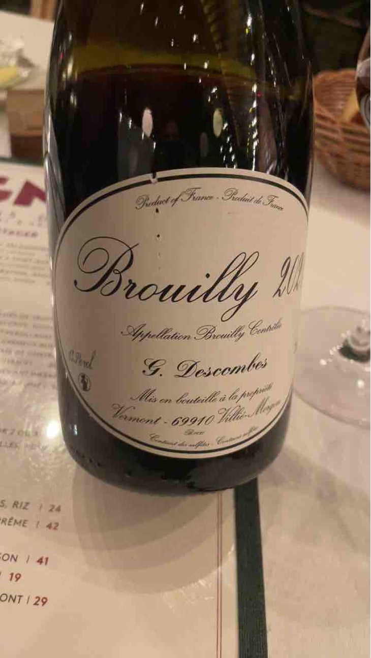 Brouilly - Georges Descombes - Georges Descombes 