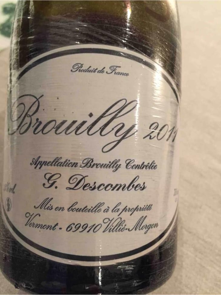 Brouilly - Georges Descombes - Georges Descombes 