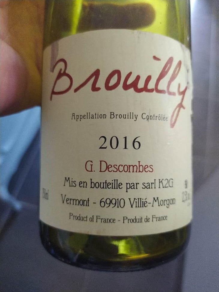 Brouilly - Georges Descombes - Georges Descombes 