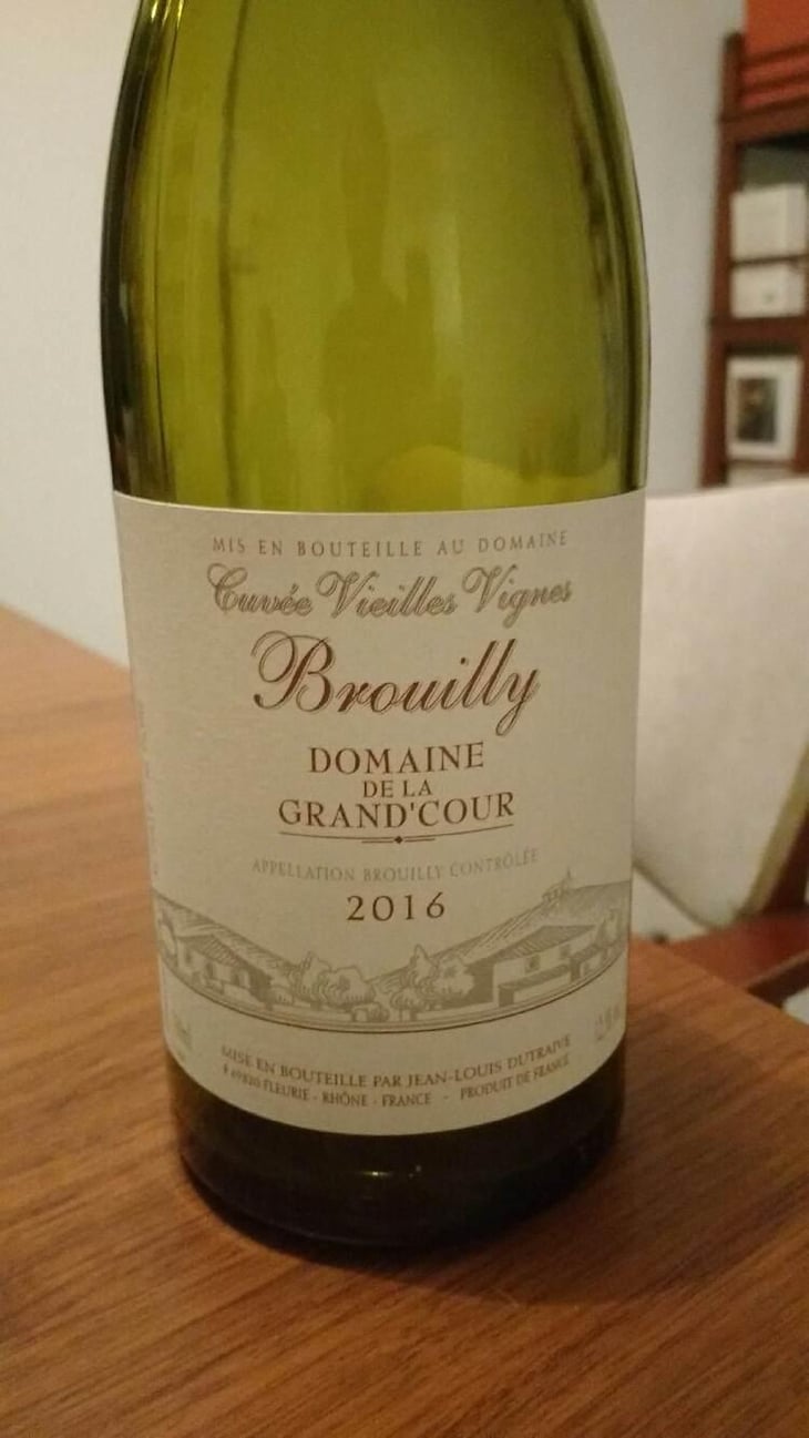 Brouilly Cuvée Vieilles Vignes - Domaine de la Grand'Cour - Jean-Louis Dutraive 
