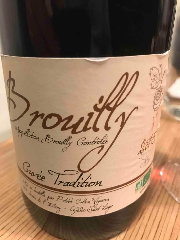 Brouilly - Bonnet-Cotton - Marine Bonnet & Pierre Cotton 