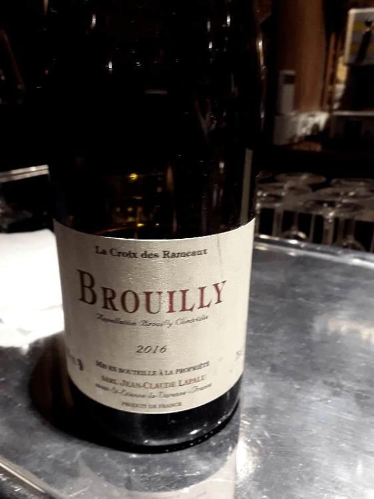 Brouilly La Croix des Rameaux - Jean-Claude Lapalu - Jean-Claude Lapalu 