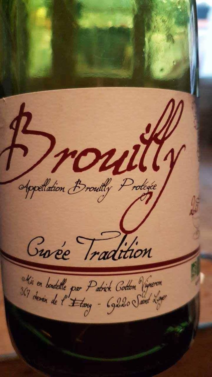 Brouilly - Patrick Cotton - Patrick Cotton 