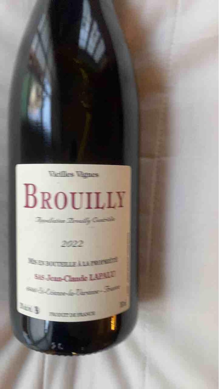 Brouilly Vieilles Vignes - Jean-Claude Lapalu - Jean-Claude Lapalu 
