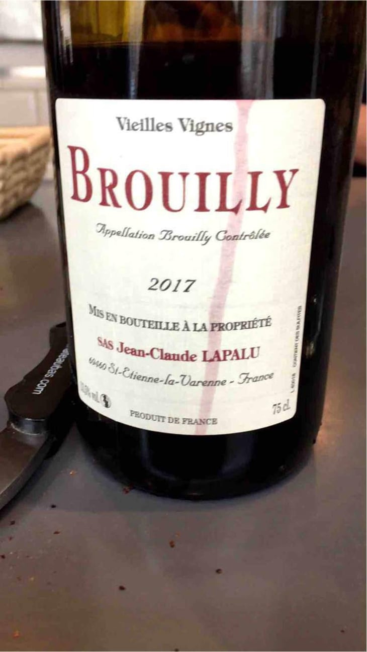 Brouilly Vieilles Vignes - Jean-Claude Lapalu - Jean-Claude Lapalu 