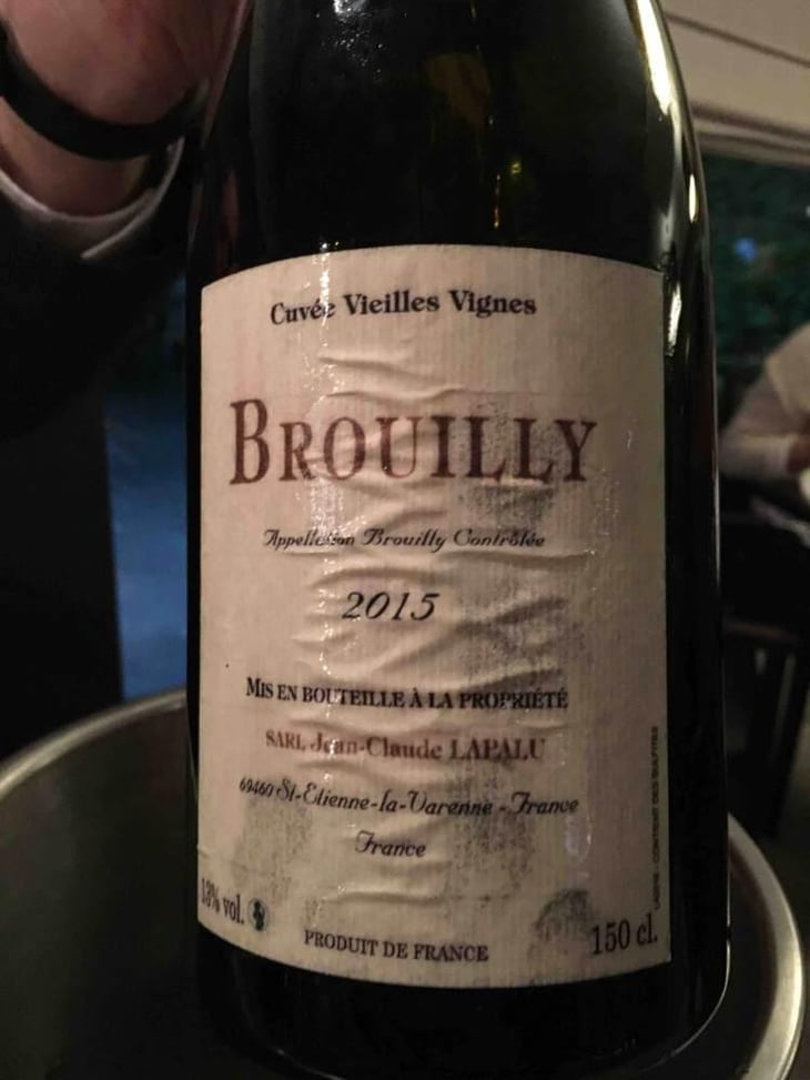 Brouilly Vieilles Vignes - Jean-Claude Lapalu - Jean-Claude Lapalu 