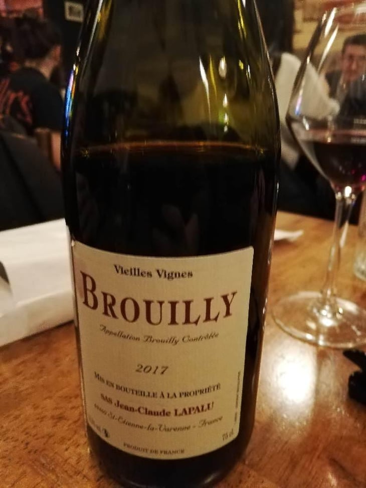 Brouilly Vieilles Vignes - Jean-Claude Lapalu - Jean-Claude Lapalu 