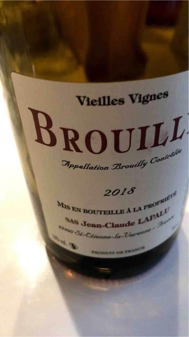 Brouilly Vieilles Vignes - Jean-Claude Lapalu - Jean-Claude Lapalu 