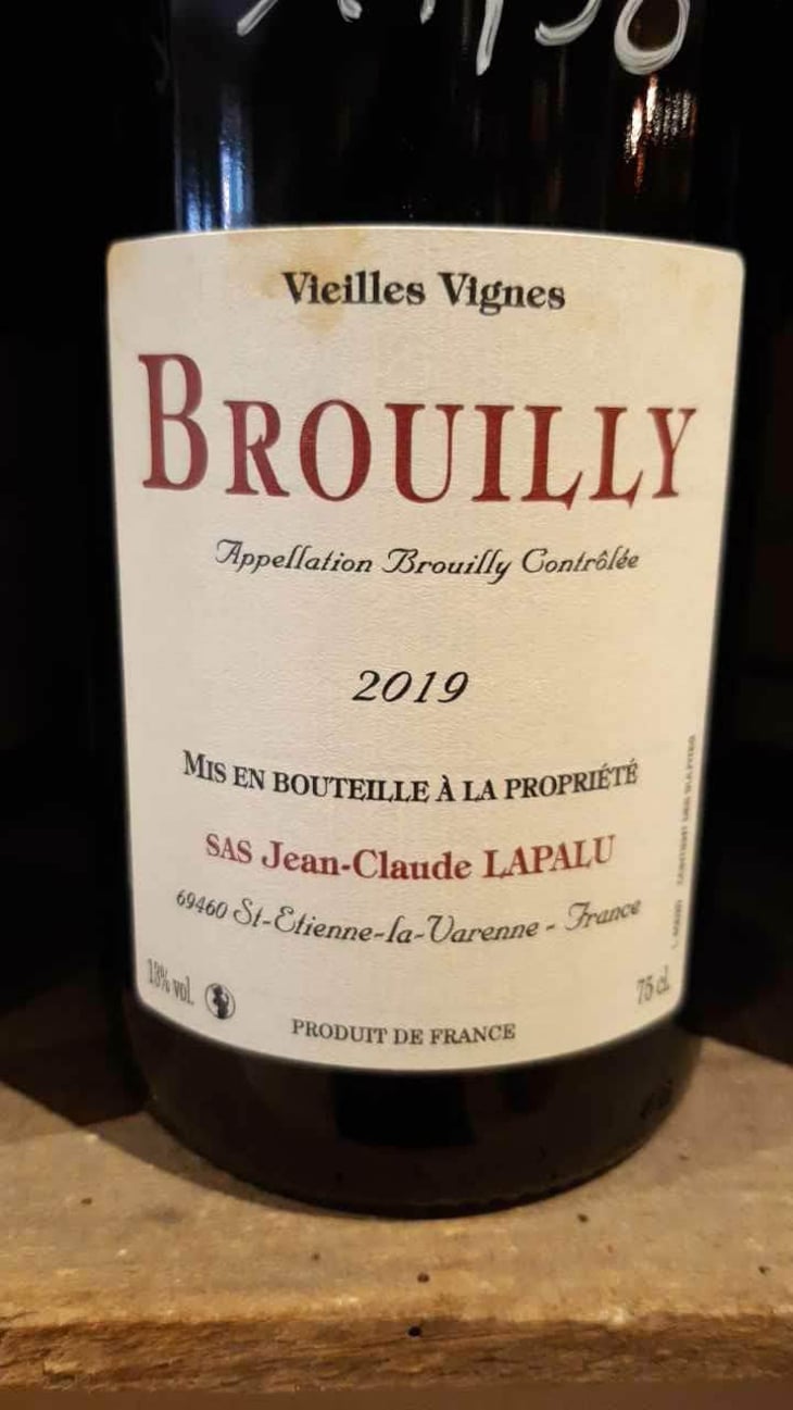 Brouilly Vieilles Vignes - Jean-Claude Lapalu - Jean-Claude Lapalu 