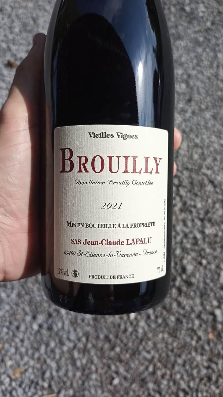 Brouilly Vieilles Vignes - Jean-Claude Lapalu - Jean-Claude Lapalu 