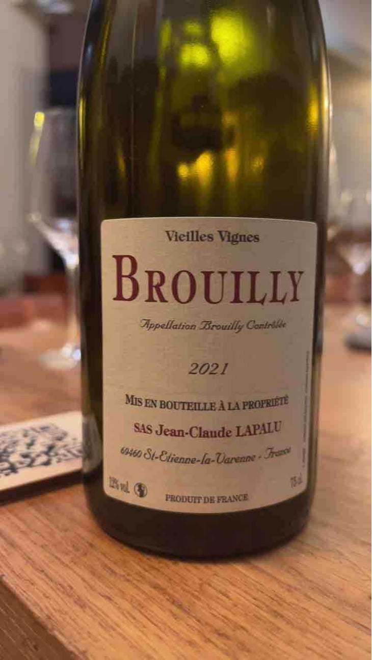 Brouilly Vieilles Vignes - Jean-Claude Lapalu - Jean-Claude Lapalu 