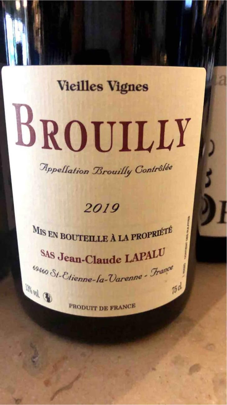 Brouilly Vieilles Vignes - Jean-Claude Lapalu - Jean-Claude Lapalu 