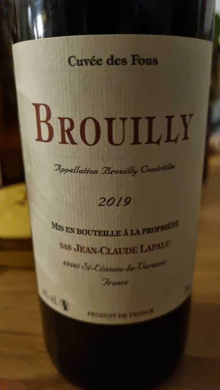 Brouilly Vieilles Vignes - Jean-Claude Lapalu - Jean-Claude Lapalu 
