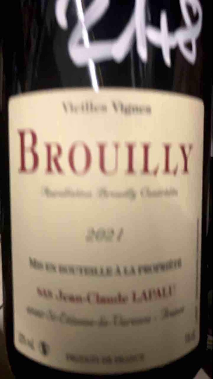 Brouilly Vieilles Vignes - Jean-Claude Lapalu - Jean-Claude Lapalu 