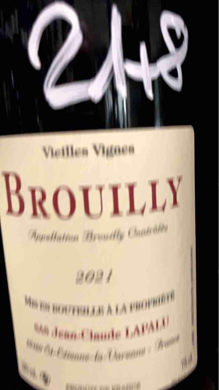 Brouilly Vieilles Vignes - Jean-Claude Lapalu - Jean-Claude Lapalu 