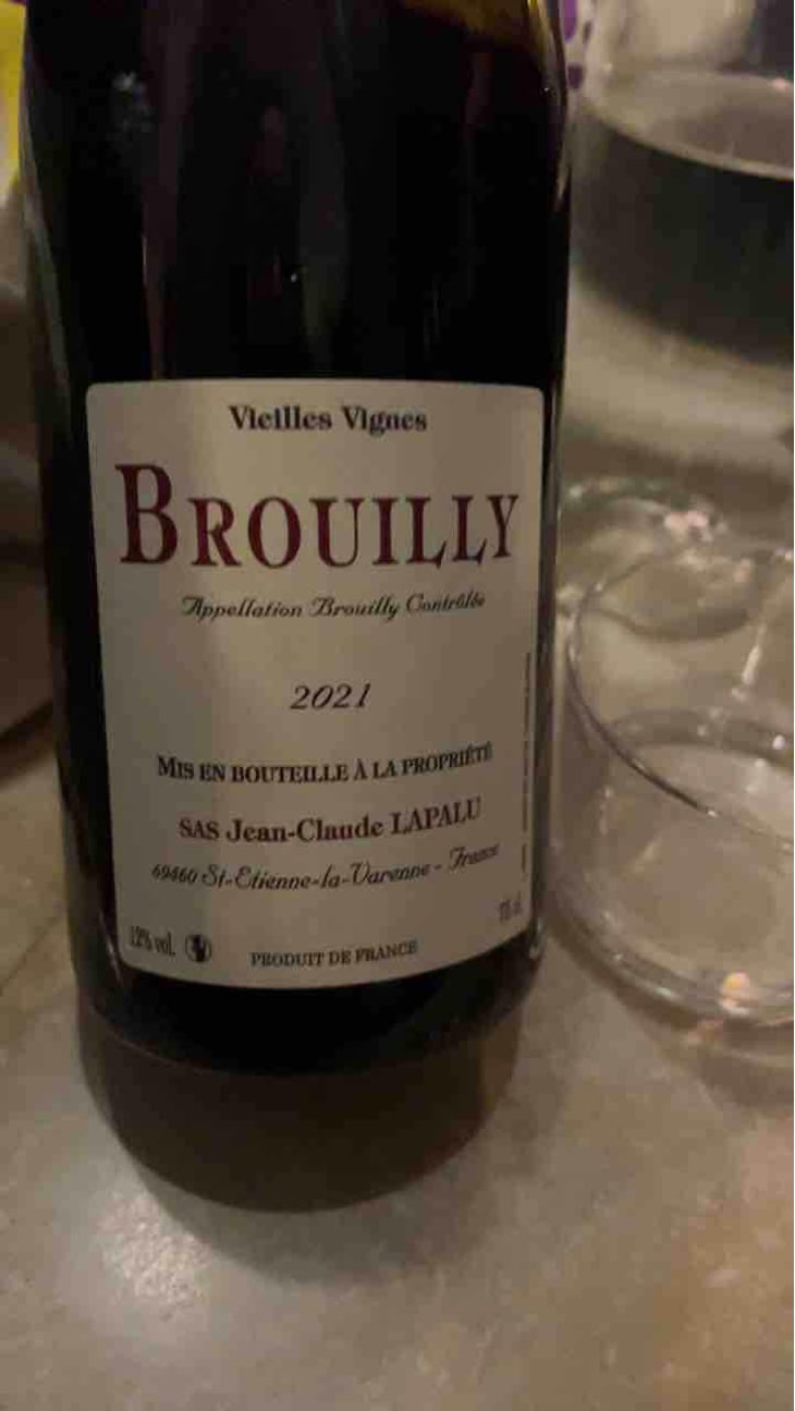 Brouilly Vieilles Vignes - Jean-Claude Lapalu - Jean-Claude Lapalu 