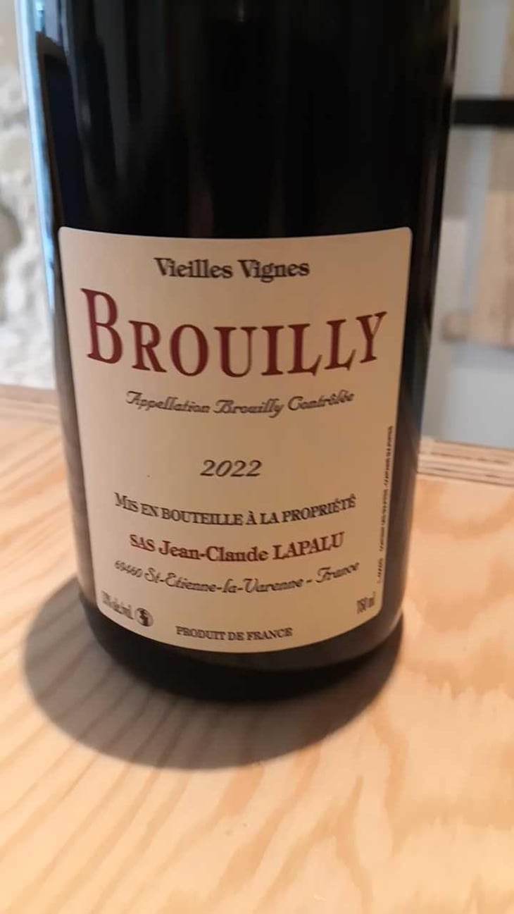 Brouilly Vieilles Vignes - Jean-Claude Lapalu - Jean-Claude Lapalu 