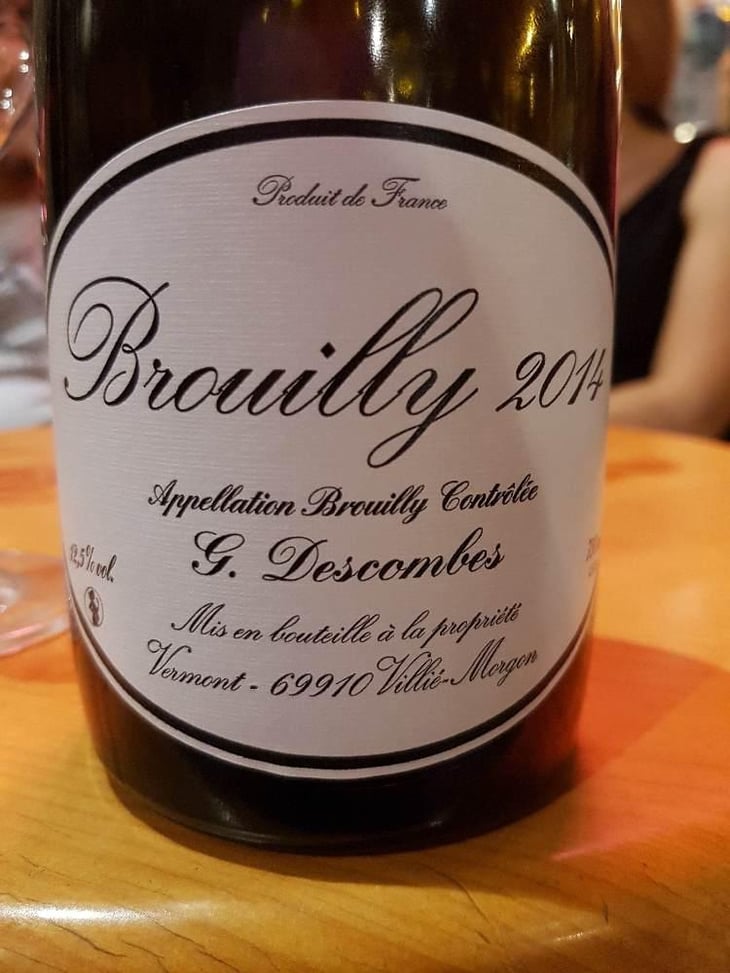 Brouilly Vieilles Vignes - Georges Descombes - Georges Descombes 
