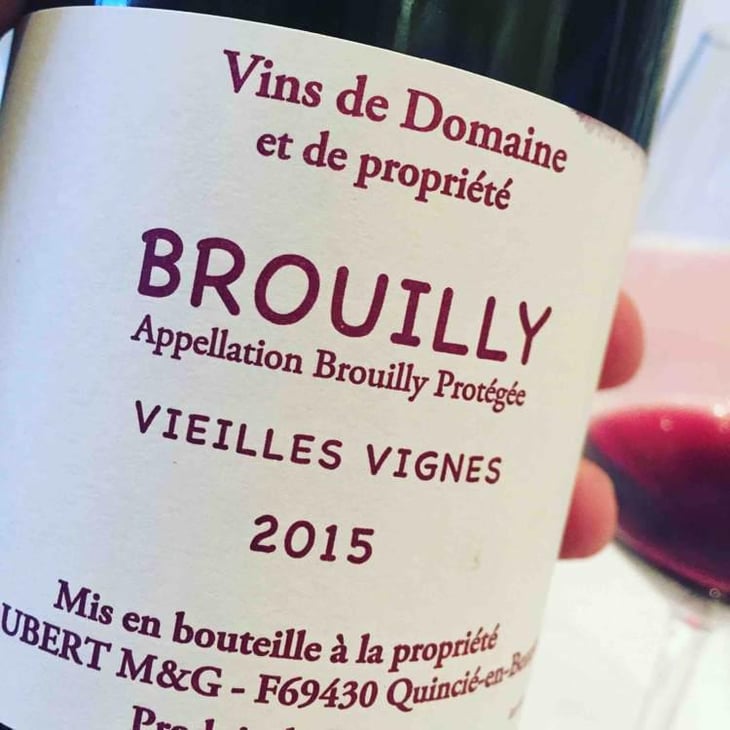 Brouilly Vieilles Vignes - Domaine Marcel Joubert - Carine Joubert 