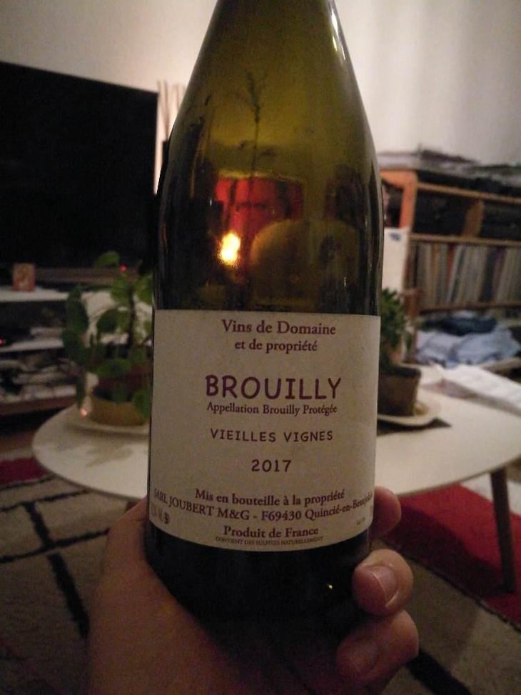 Brouilly Vieilles Vignes - Domaine Marcel Joubert - Carine Joubert 
