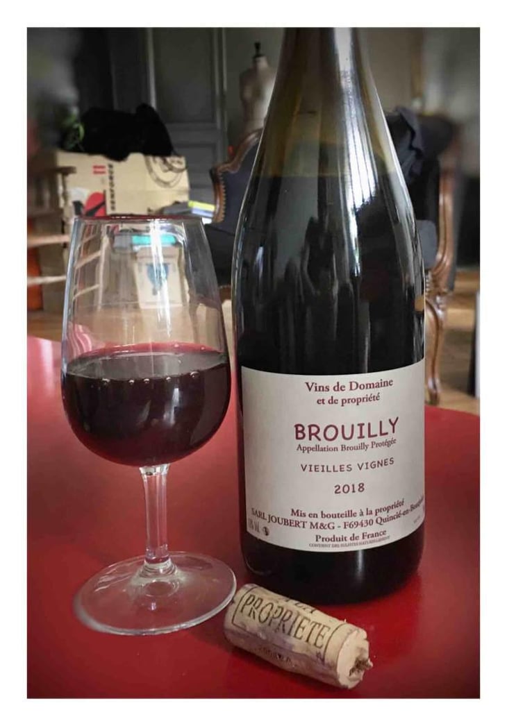 Brouilly Vieilles Vignes - Domaine Marcel Joubert - Carine Joubert 