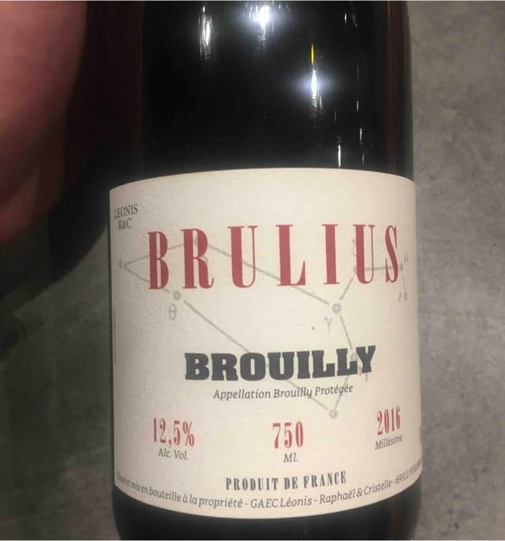 Brulius - Domaine Leonis - Cristelle & Raphaël Champier 