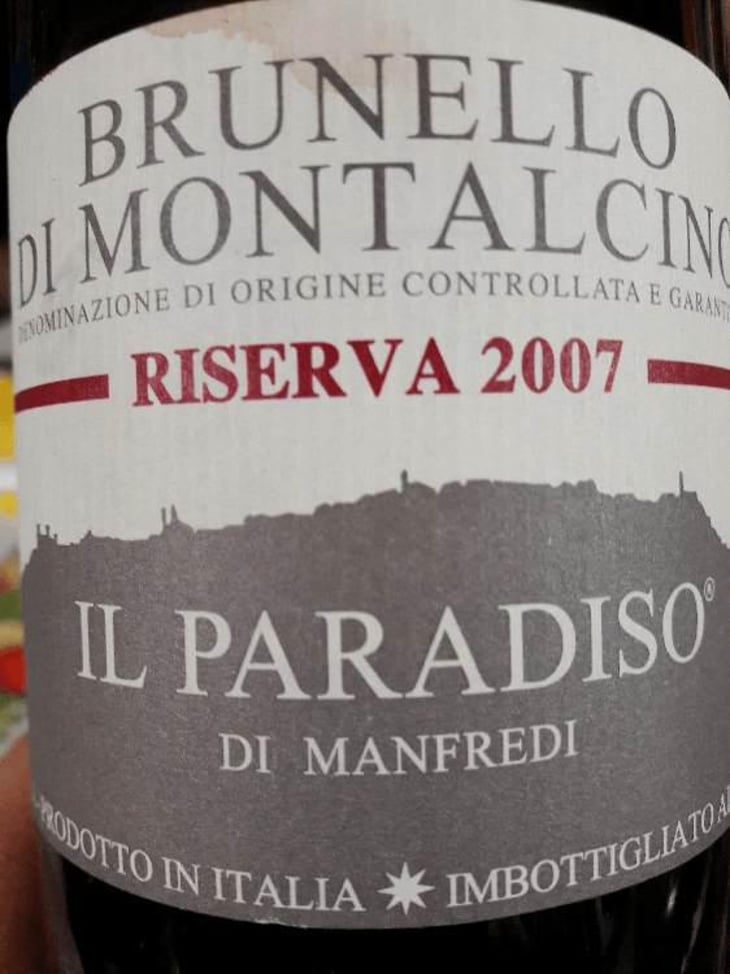 Brunello di Montalcino Riserva - Il Paradiso di Manfredi - Florio Guerrini 