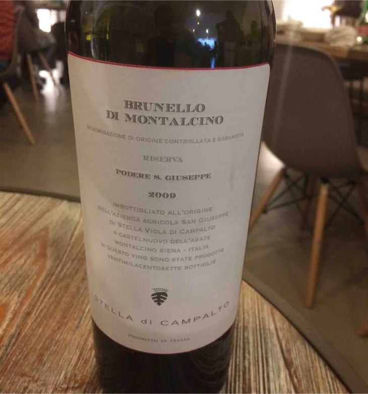 Brunello di Montalcino Riserva - Podere San Giuseppe - Stella di Campalto 