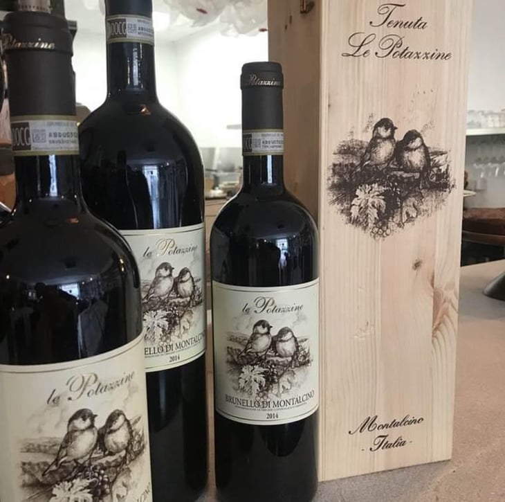 Brunello di Montalcino - Tenuta Le Potazzine - Gigliola GIANNETTI, Sofia & Viola GORELLI 