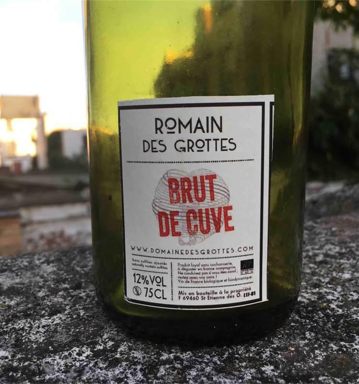 Brut de Cuve - Domaine des Grottes - Romain des Grottes 