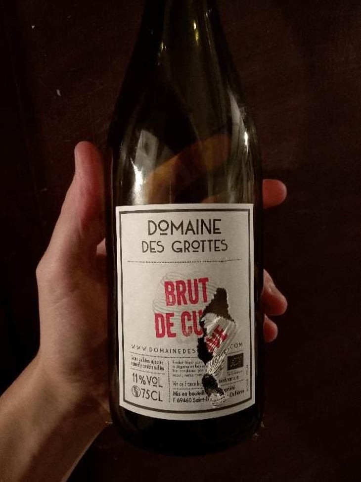 Brut de Cuve - Domaine des Grottes - Romain des Grottes 