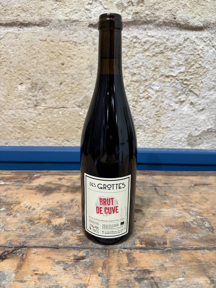 Brut de Cuve - Domaine des Grottes - Romain des Grottes 
