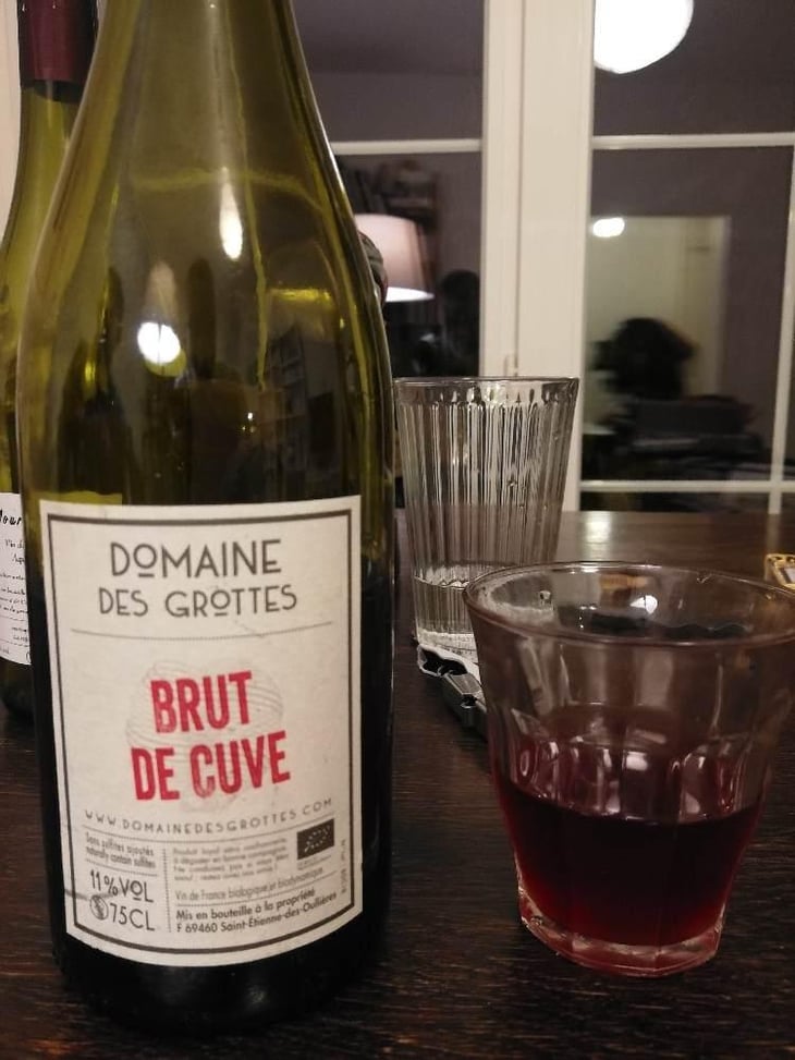 Brut de Cuve - Domaine des Grottes - Romain des Grottes 