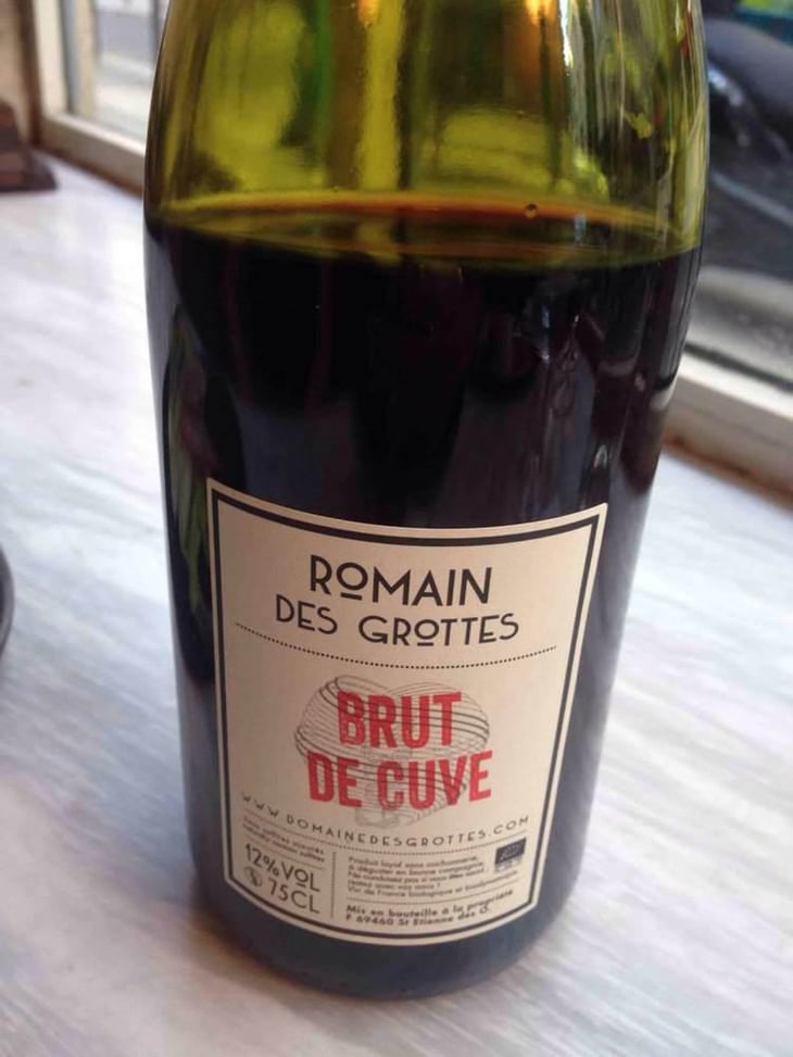 Brut de Cuve - Domaine des Grottes - Romain des Grottes 