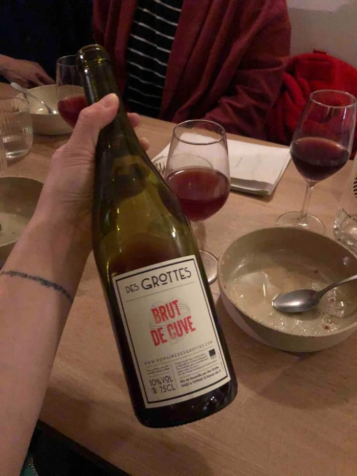 Brut de Cuve - Domaine des Grottes - Romain des Grottes 