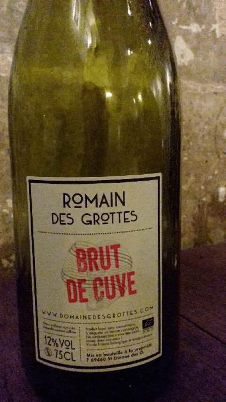Brut de Cuve - Domaine des Grottes - Romain des Grottes 