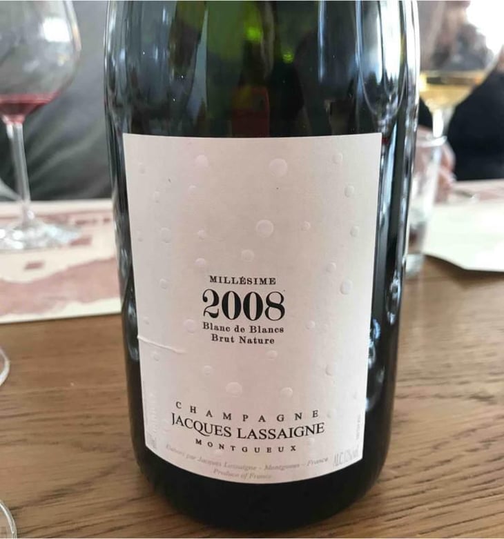 Brut Nature Blanc de Blancs - Champagne Jacques Lassaigne - Emmanuel Lassaigne 