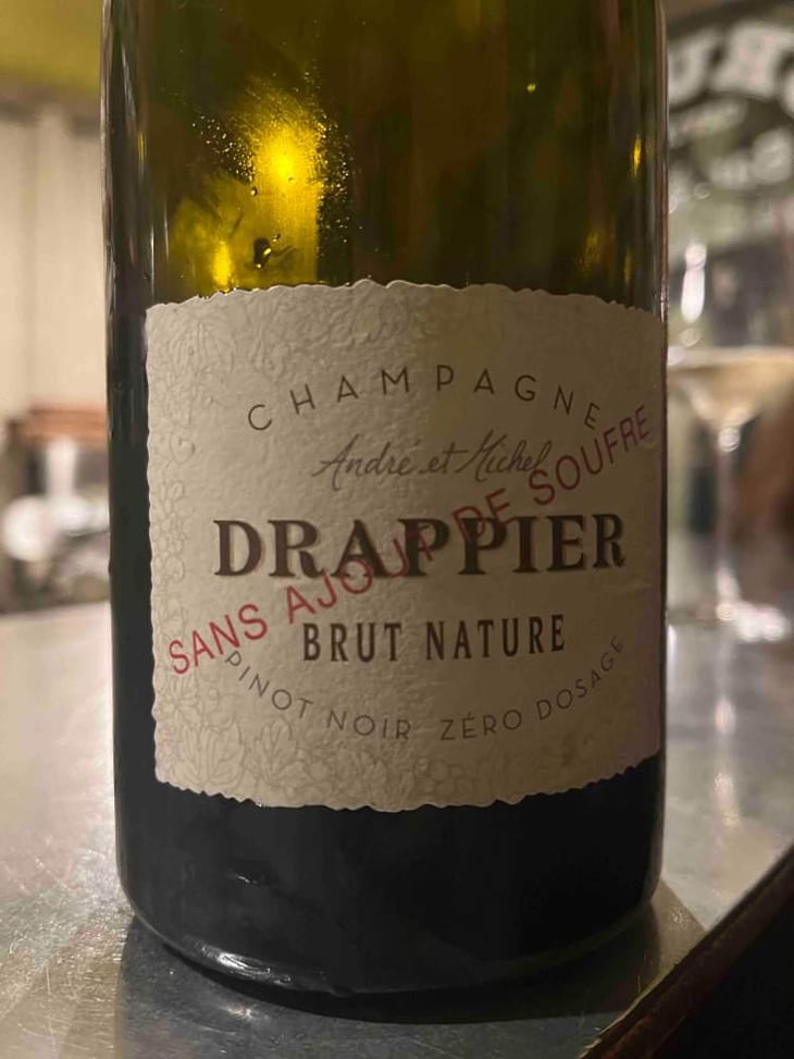 Brut Nature Sans Ajout de Soufre - Champagne Drappier - André & Michel Drappier 
