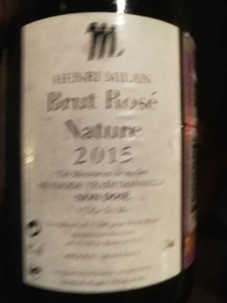 Brut Rosé Nature - Domaine Milan - Emma, Théophile & Henri Milan 