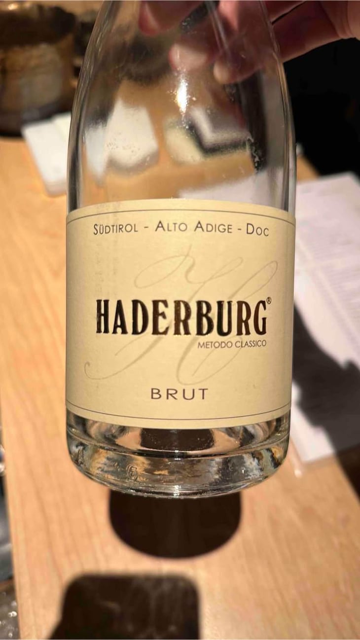 Spumante Metodo Classico Brut - Haderburg - Alois Ochsenreiter -2019