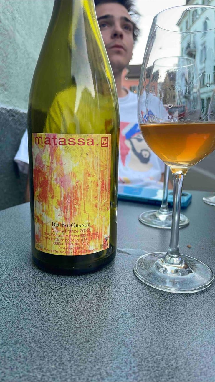 Brutal Orange Macabeu - Domaine Matassa - Tom Lubbe 