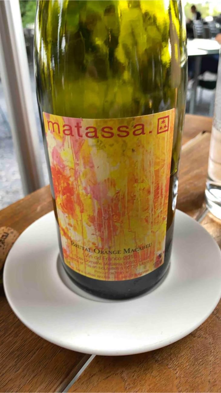Brutal Orange Macabeu - Domaine Matassa - Tom Lubbe 