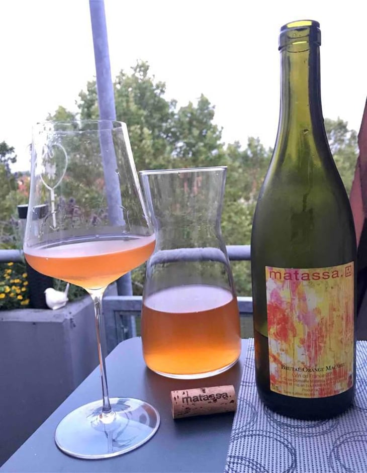 Brutal Orange Macabeu - Domaine Matassa - Tom Lubbe 